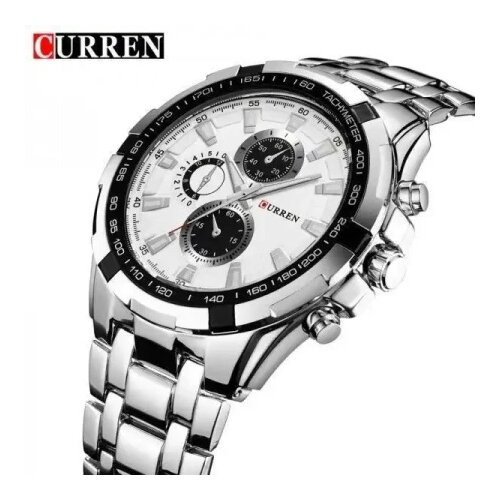 Curren 8023 white sat Cene