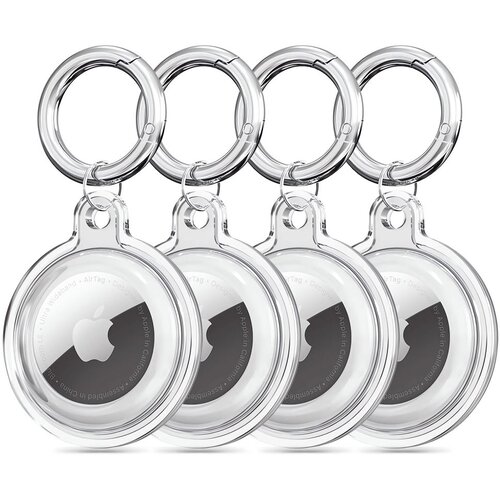 TECH-PROTECT IKONA ETUIJI ZA APPLE AIRTAG 1 / 2 PAKIRANJE 4 KOS. - prozorni Cene