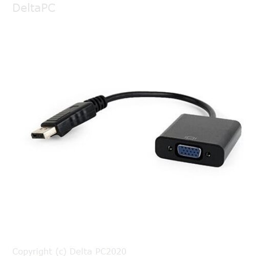 Displayport adapter kabal GEMBIRD, A-DPM-VGAF-02, muski na zenski VGA, black, 15cm Cijene