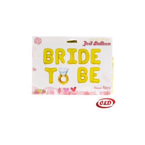  Balon set Bride to Be Slike