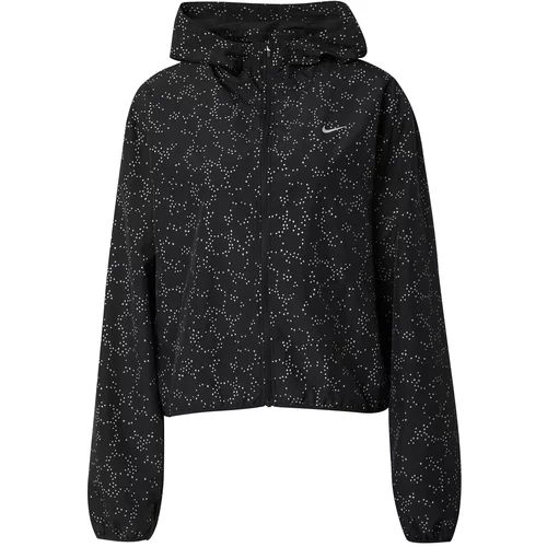 Nike Sportska jakna crna / bijela
