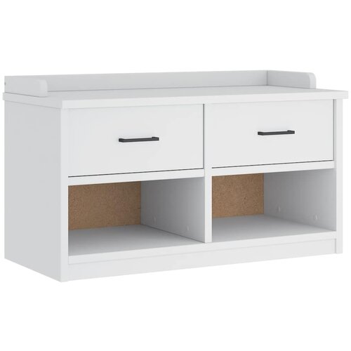  Klupa za predsoblje SANDNES 87x40x50 cm od masivne borovine Slike