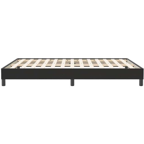 VidaXL Box Spring krevet bez madraca crni 140x210 cm samt Slike