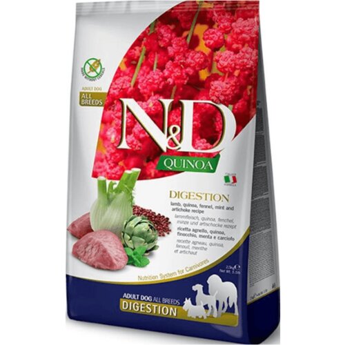 N&D N&D Quinoa Digestion Lamb&Fennel Medium&Maxi - 2.5 kg Cene