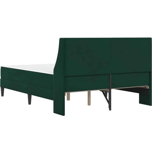  Okvir kreveta s madracem Tamnozelena 140 x 190 cm Bar&amp;scaron;un Slike