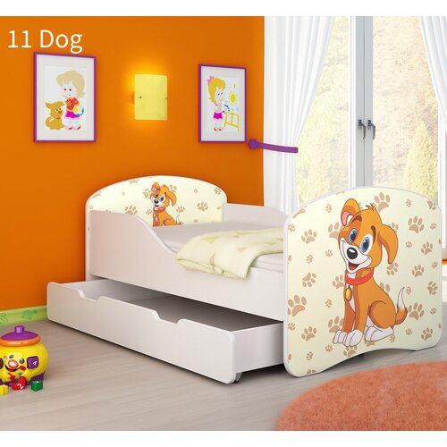 Dječji krevet ACMA s motivom + ladica 180x80 cm 11 Dog Cene
