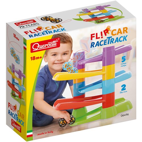 Quercetti Flip Car Race Track – Preklopna avtomobilska steza Cene
