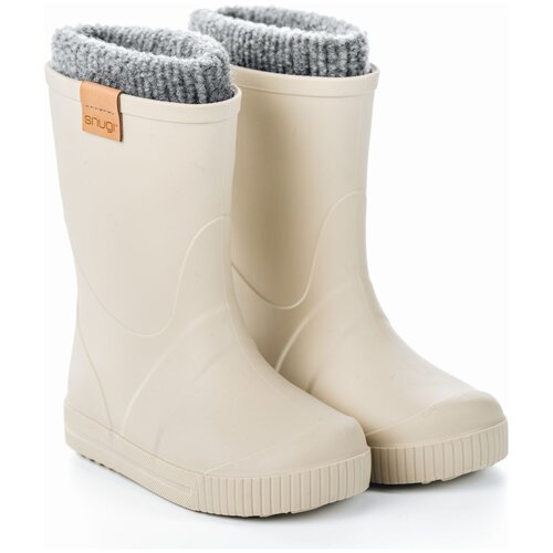 Snugi čizme za kišu RBWS02 WoolySplash podstavljene U beige 28 Cijene