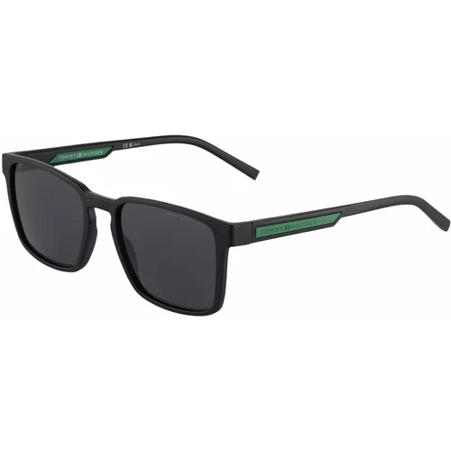 Tommy Hilfiger Sunčane naočale limeta / crna