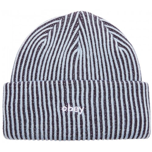 Obey Kape Bowery 2 tone rib beanie Modra Cene