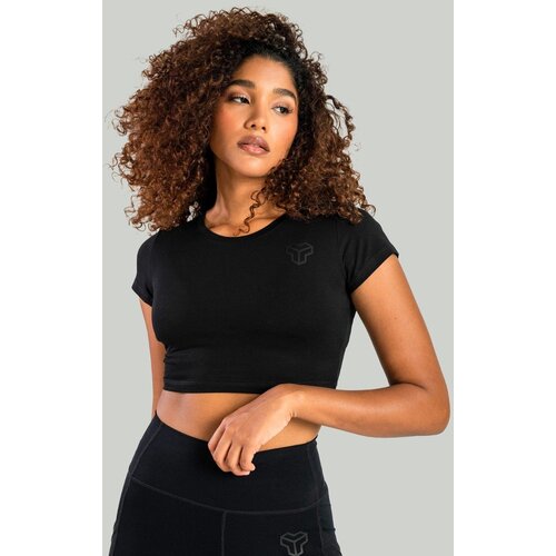 STRIX Ženski CropTop Essential Black Cene