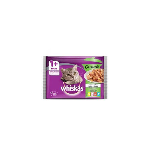 whiscas purina hrana za odrasle mačke whiskas casserole, 4x85g Slike