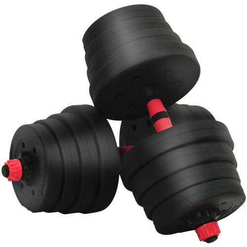  2-u-1 set bućica Crna i crvena 121 x 19 5 x 19 5 cm Slike