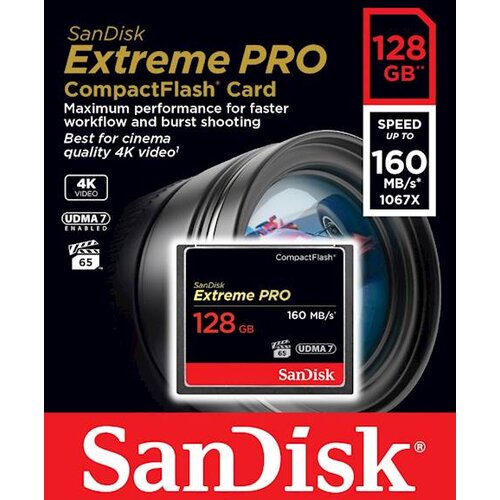 Sandisk 128GB Compact Flash Extreme PRO Cijene
