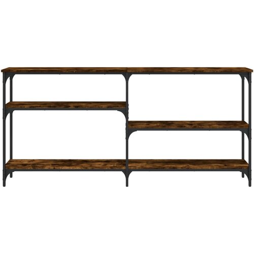  Konzolni stol boja hrasta 160x29x75 cm od konstruiranog drva Slike