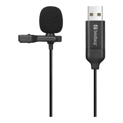Sandberg mini mikrofon USB, SB12640 Slike