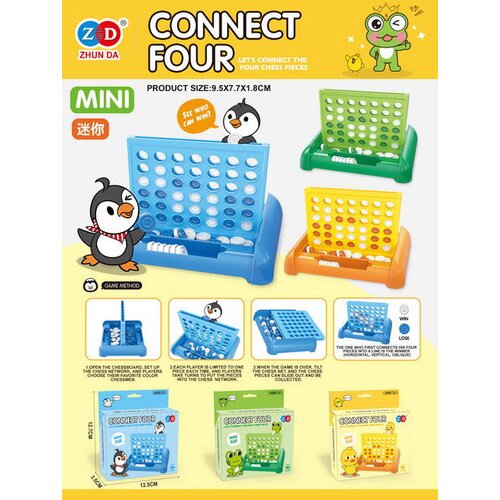 Arcade Game 4 in a Row Penguin Slike