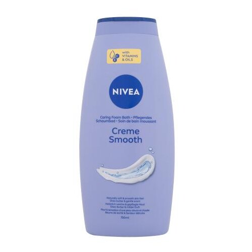 Nivea Creme Smooth Caring Foam Bath kopel 750 ml za ženske Cene