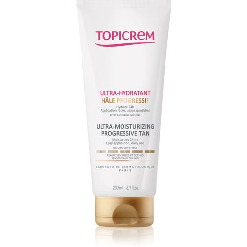 Topicrem Ultra-Moisturizing Progrerssive Tan samoporjavitveni izdelki 200 ml Cene