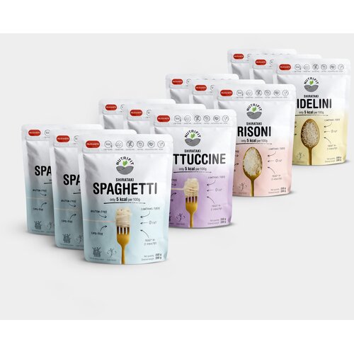 Nutrifit Špagete, Fetučine, Risoni, Fidelini, 12 komada Cene