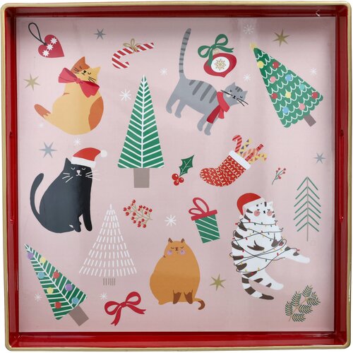 Tognana Poslužavnik Serving Pet &amp;amp; Gift, Kvadratni, 35x35 cm, &amp;Scaron;areni Slike