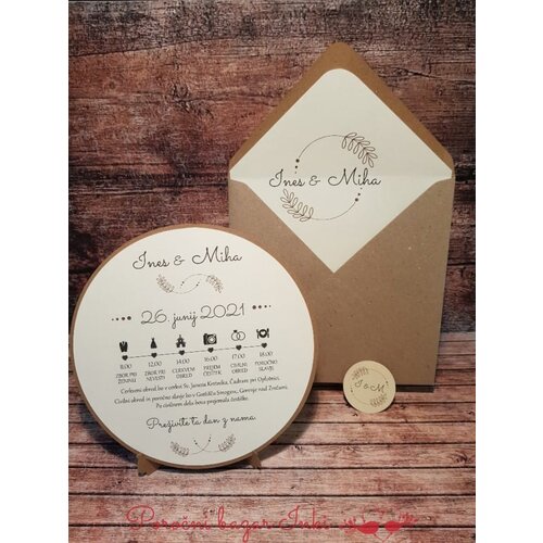  Poročna vabila ZELENJE PORZEL 202 Cene