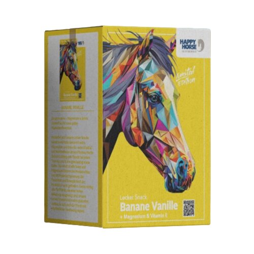 Happy Horse Okusni prigrizki - banana vanilija + magnezij & vitamin E Cene
