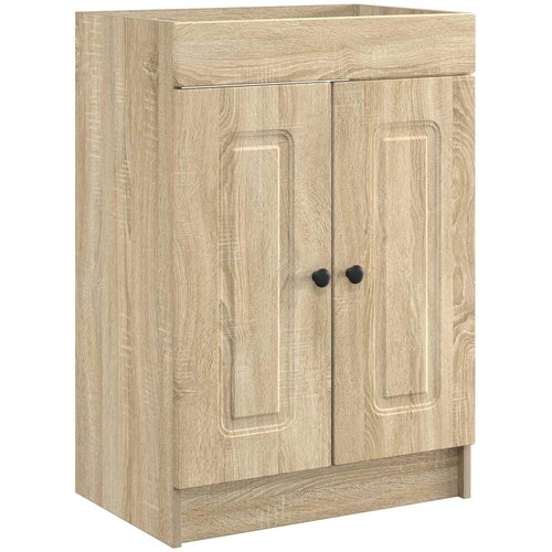 vidaXL Omarica pod umivalnikom Sonoma hrast 78,5 x 37,5 x 81 cm, (5000246179) Cene
