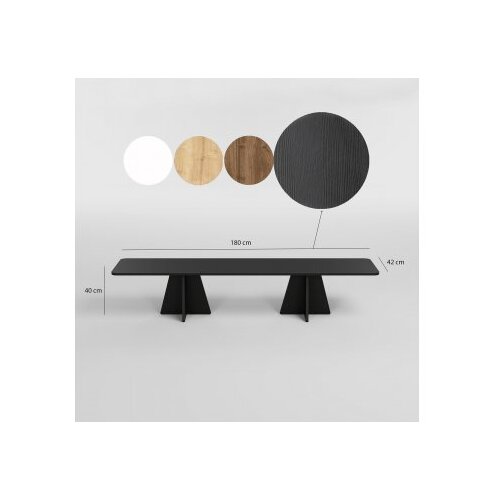 Hanah home tv polica mushroom black Slike