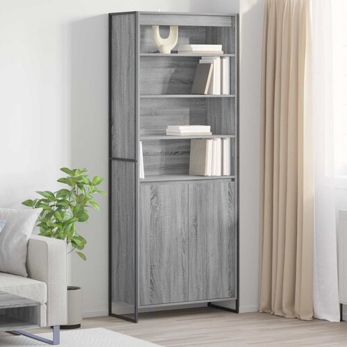 vidaXL Visoki ormari 2 pcs Siva Sonoma 60 x 36 x 300 cm Cene