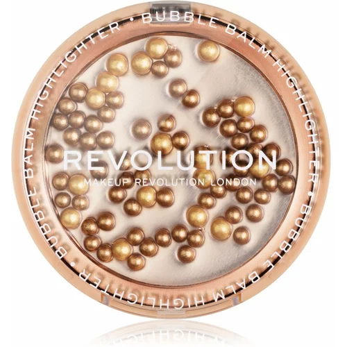 Makeup Revolution Bubble Balm gelast osvetljevalec odtenek Bronze 4,5 g