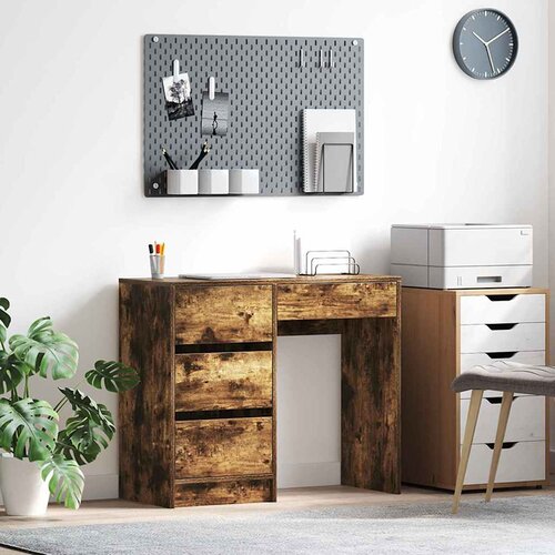  Stol Dimljeni hrast 90 x 37.5 x 75 cm Konstruirano drvo Cene