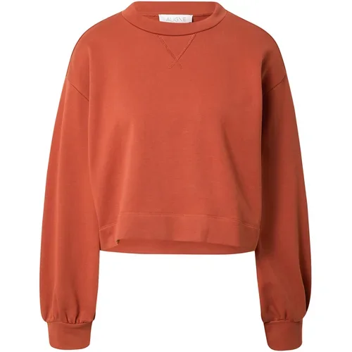 Aligne Sweater majica 'Barushka' hrđavo crvena