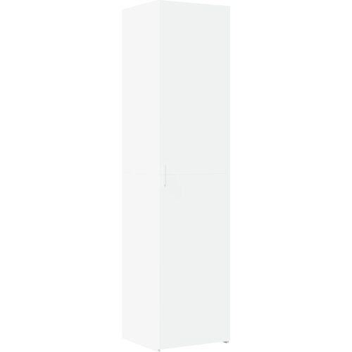 Maison Chic Visoka omara - Komoda - Predalnik bela 45x42,5x185 cm inženirski les, (21720643) Cene