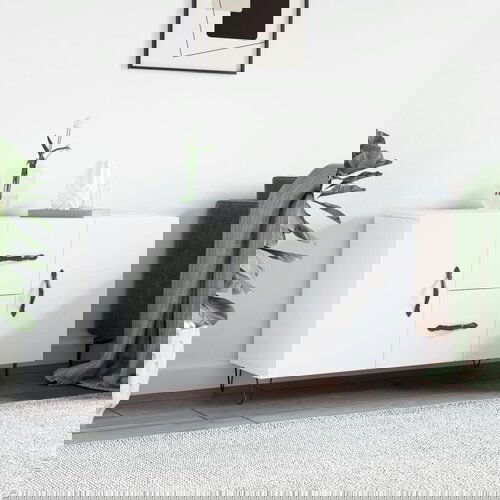 vidaXL Komoda bijela 100x36x60 cm od konstruiranog drva Cijene