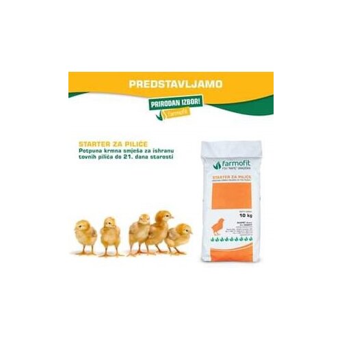  Hrana za piliće 10 kg Starter FARMOFIT Cijene