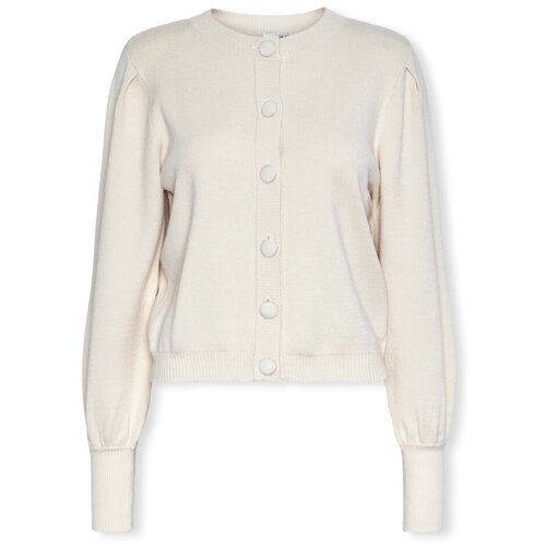 Y.a.s Plašči YAS Noos Fonny Cardigan - Birch Bela Cene