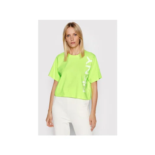 DKNY Sport Majica DP1T8459 Zelena Relaxed Fit