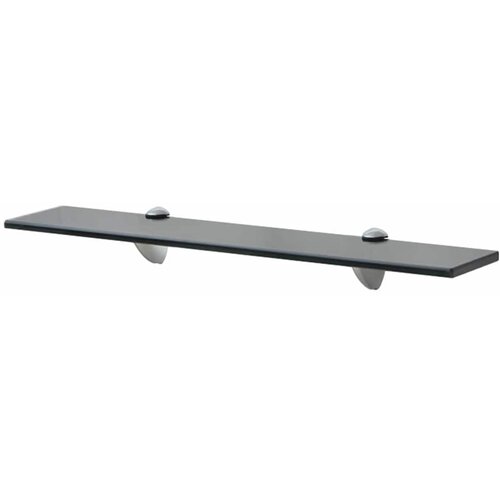  Zidne police 2 kom staklene 60 x 10 cm 8 mm Slike