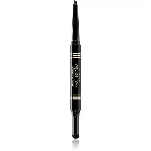 Max Factor Real Brow Fill & Shape svinčnik za obrvi odtenek 05 Black Brown 0.6 g