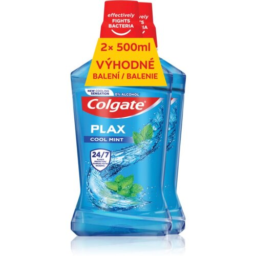Colgate Plax Cool Mint zeliščna ustna voda 2x500 ml Cene