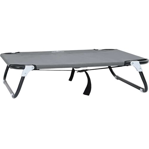  Krevet za psa Svijetlo siva 70 x 46 x 18 cm Čelik Slike