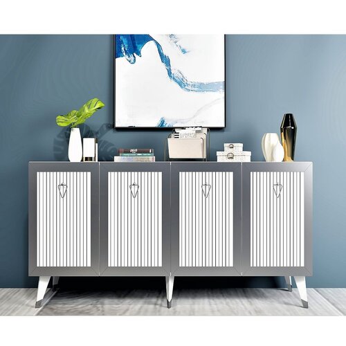 Woody Fashion Hanah Home Komoda Bare 475OLV1736 Cene