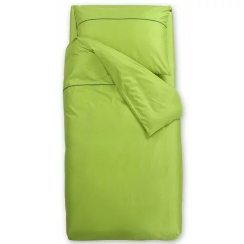 Odeja posteljnina BASIC Zelena dvojna 200 x 260 + 2 x 60 x 80 cm 022057