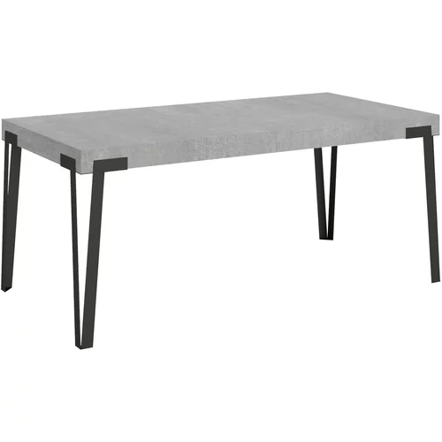 Itamoby   Rio (90x180/284 cm) - siva, barva nog: antracit - raztegljiva jedilna miza, (20842109)