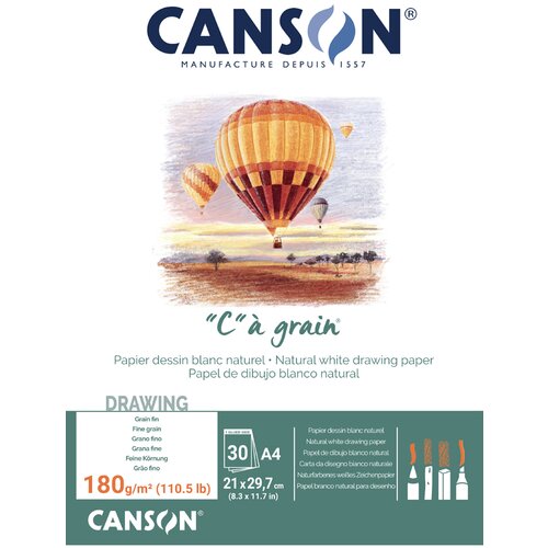 Canson Skicirka &amp;quot;C&amp;quot; &amp;aacute; Grain A5 224 g, 30 listna, (22005503) Slike