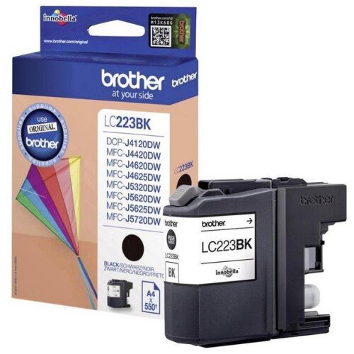 Brother Kartu&amp;scaron;a LC223BK, črna, 550 strani MFC-J4620DW Slike