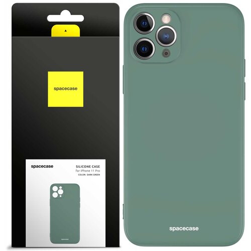 Spacecase SILIKONSKI OVITEK ZA IPHONE 11 PRO TEMNO ZELEN, (21963816) Cene