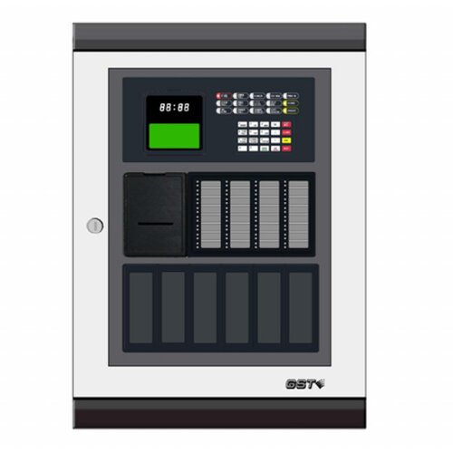  GST GS200-2/2 inteligentna adresabilna centrala za dojavu požara, 8x18 LCD, 2 petlje, 477 adresabilna uređaja i 10 ripitera, 30 zona, 4 relejna izlaza, 999 logova događaja, LPCB EN54 sertifikat Cene