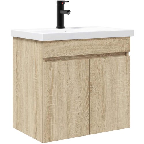 vidaXL Kopalniška omarica s tapo Sonoma hrast 61 x 40 x 74,5 cm, (5000245574) Cene